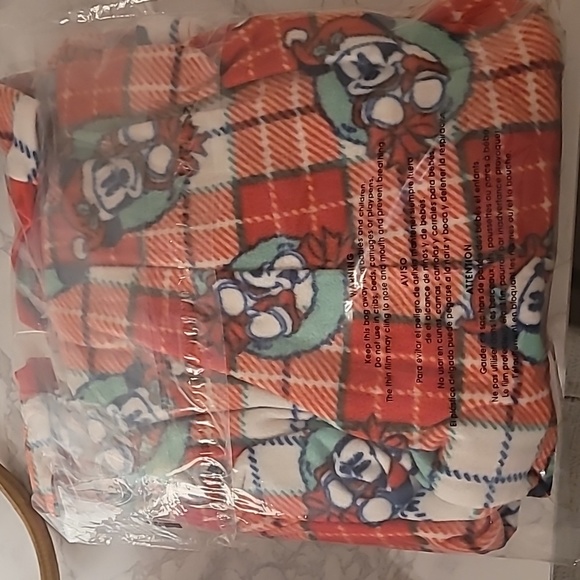 MEN'S MICKEY MOUSE MATCHING PAJAMAS SET SZ LARGE - Picture 9 of 9